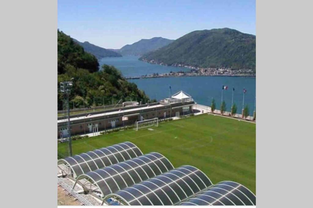 Villa Lac Campione d'Italia Bagian luar foto