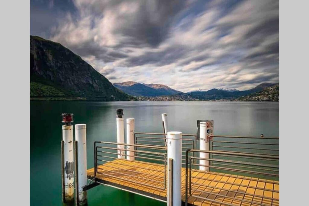 Villa Lac Campione d'Italia Bagian luar foto
