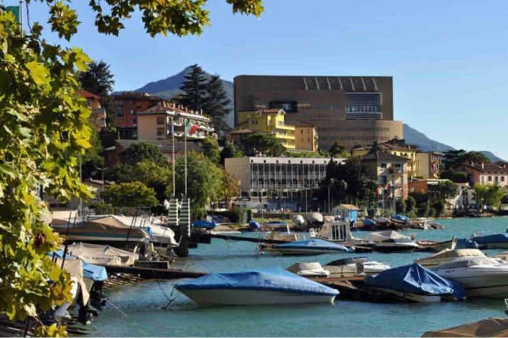 Villa Lac Campione d'Italia Bagian luar foto